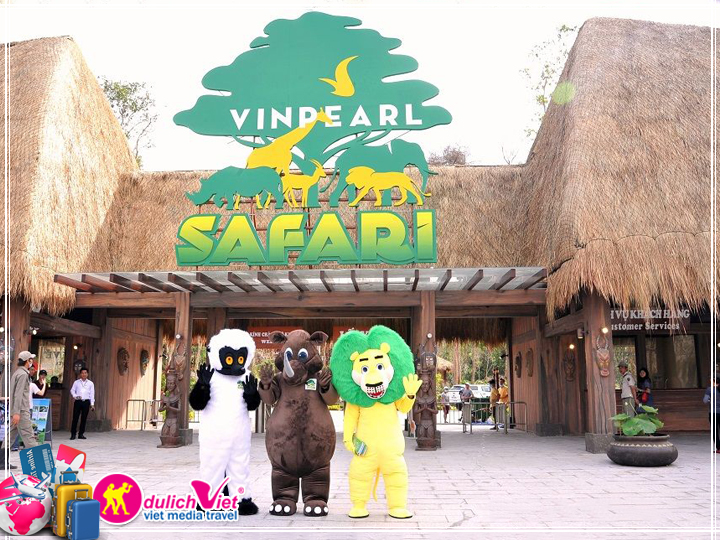 Du Lịch Free and Easy Phú Quốc giá tốt Vinpearl Safari 3 ngày 2 đêm